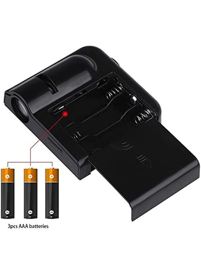 Loquat 2 Pack Wireless Car Door Lights, LED Projector Car Door Shadow Light Welcome Light with Bat Hero Logo, Car Door Welcome Logo Projector Lights for All Car Models, Courtesy Step Lights Ground Lamp Kit - Image 4