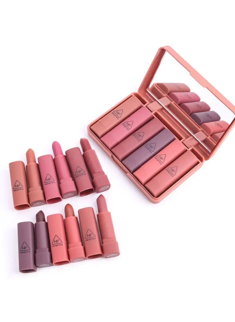 Hengfang 6 Piece Assorted Mini Lipstick Set  - Image 1