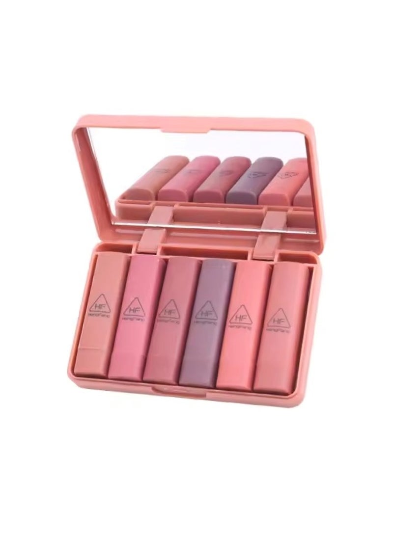 Hengfang 6 Piece Assorted Mini Lipstick Set  - Image 4