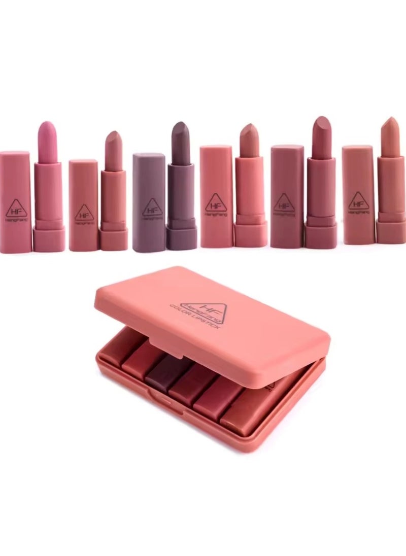 Hengfang 6 Piece Assorted Mini Lipstick Set  - Image 3