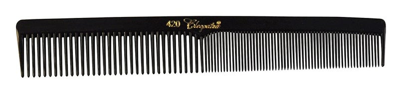 Krest Cleopatra Finger Wave Comb 420 Black by Krest