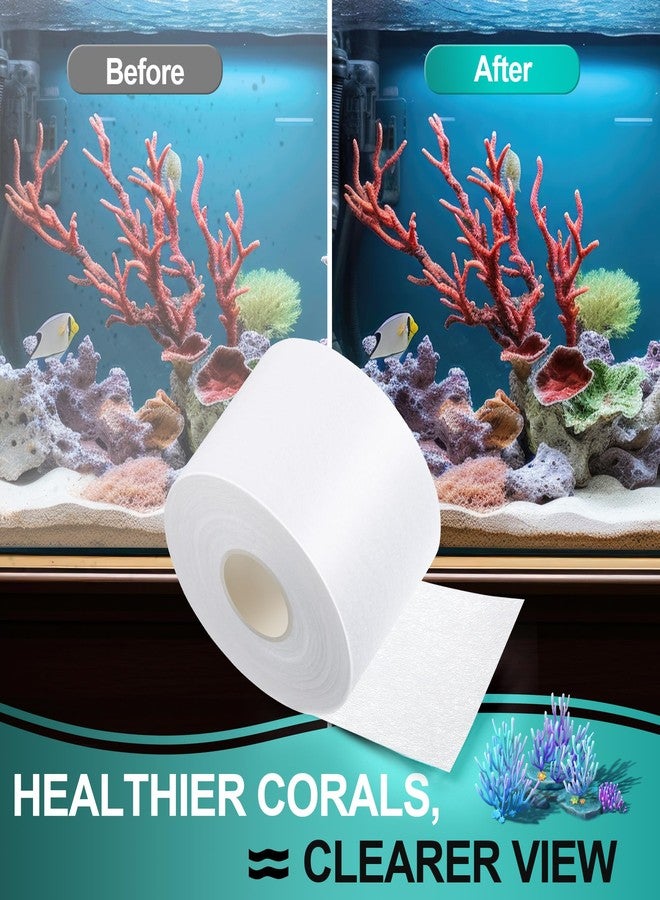 Dreyoo 2 Pack Replacement Fleece Roll Compatible with Red Reef NanoMat Roller Filters, 59' Length x 2.2" Width, Superior Filtration for Clean Clear Reef Tanks, Easy to Install - Image 4