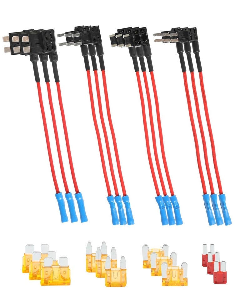 SUJADE YAKEFLY 12 Pack Fuse Taps Set - Image 1