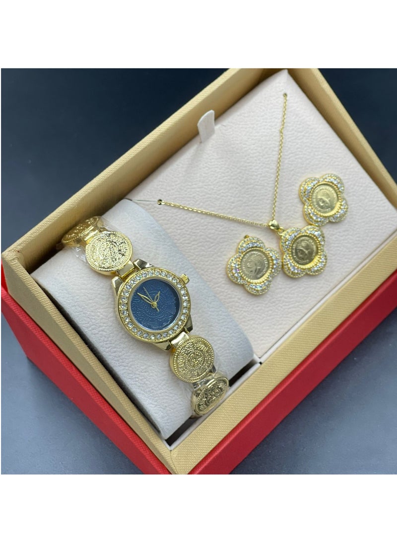 Rivoli Women's Rivoli set consisting of a watch, chain and earring 