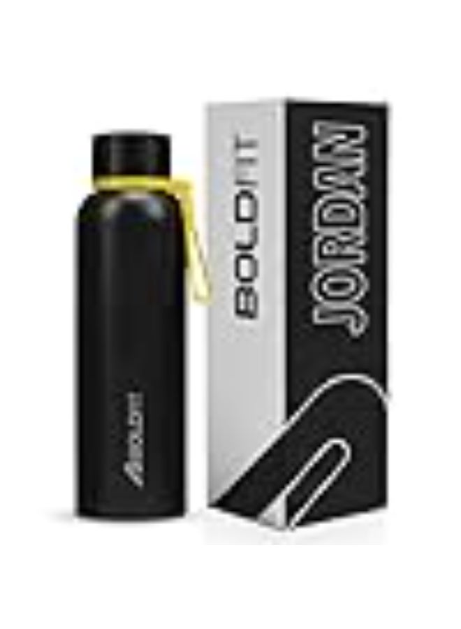 Boldfit Water Bottle 700ml Stainless Steel Water Bottle Vacuum Insulated Hot & Cold Flask Leakproof BPA Free Metal Bottle with Strap Rust Free Reusable Water Bottle for Gym, Office, School & Travel - Image 1