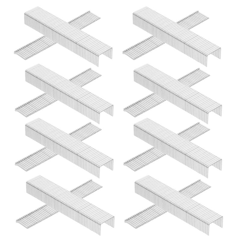 Zerodeko 2000pcs Metal Staples Refill Kit 1000 Door Frame Staples for Woodworking DIY Crafts and Advertising - Image 1