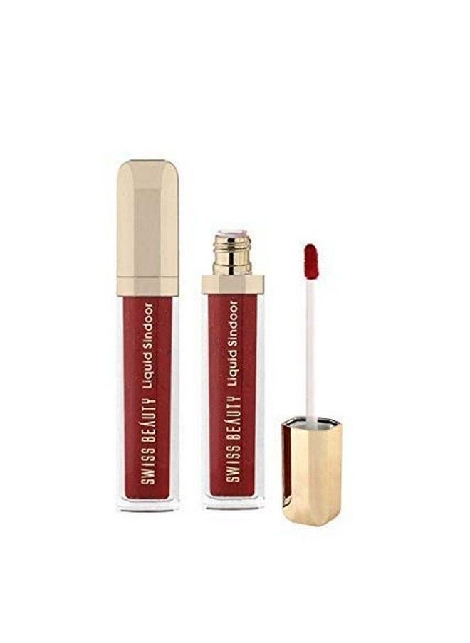 ClubComfort - � Liquid Makeup Sindoor Waterproof Red/Maroon Free 1 Bindi Patta (Multicolor) - Image 1