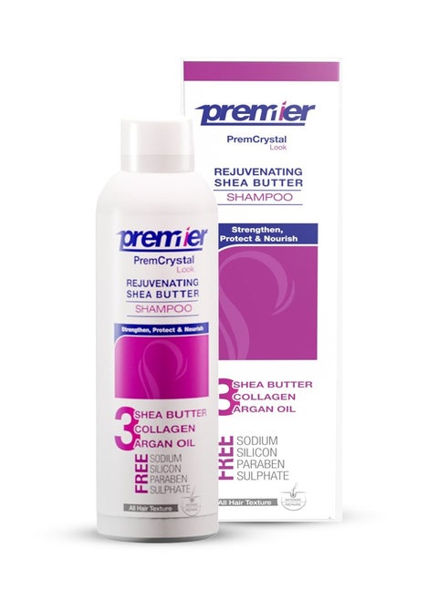 Premier PremCrystal Look Rejuvenating Shea Butter Shampoo 250 ML