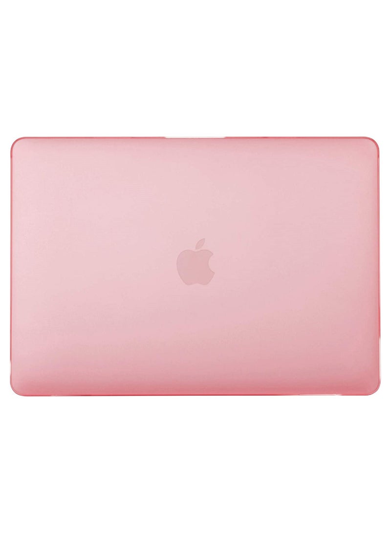 Protective Hard Shell Case Cover Compatible For Apple MacBook Air 13 Inch with Retina Display & Touch ID, Model: A2337 M1 A2179 A1932 Release in 2020 2019 2018, Matte Pink - Image 5