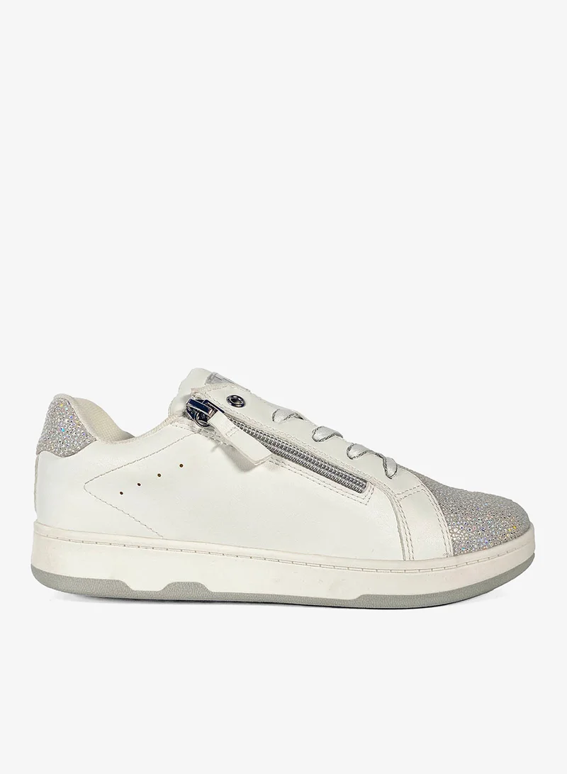 Women's Glam Chic Classic Zip Sneakers