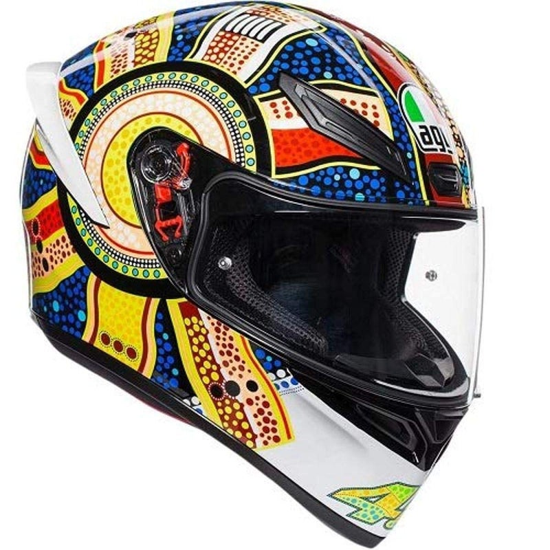 AGV - AGV-0281O010-005-XL Unisex-Adult Full Face K-1 Dreamtime Motorcycle Helmet (Multicolor, X-Large) - Image 4