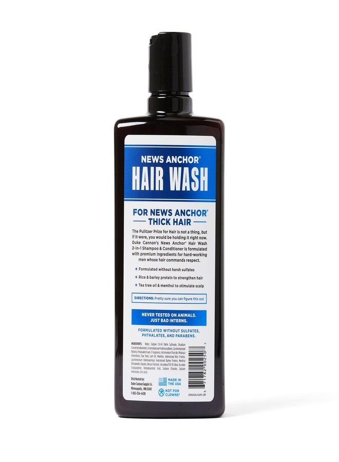 Duke Cannon Supply Co. Duke Cannon News Anchor® 2-in-1 Hair Wash - Naval Diplomacy, 14 oz. - Image 2