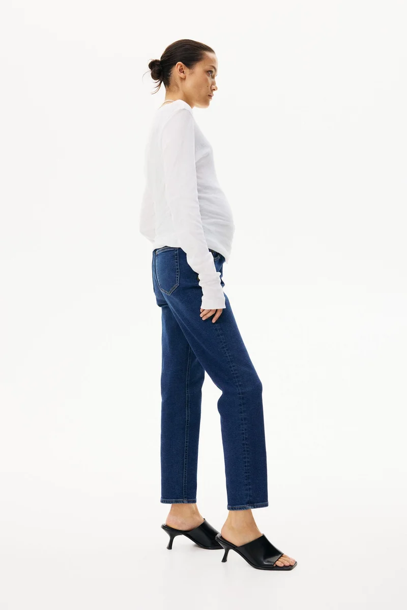 H&M  MAMA Slim Ankle Jeans for Women | Best Price UAE