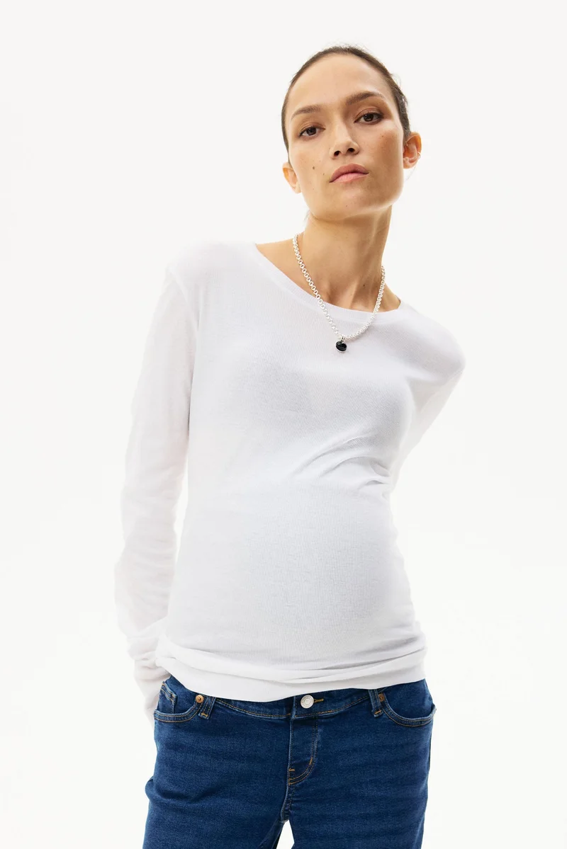 اتش اند ام جينز بطول الكاحل بقصّة سلِم من تشكيلة ماما