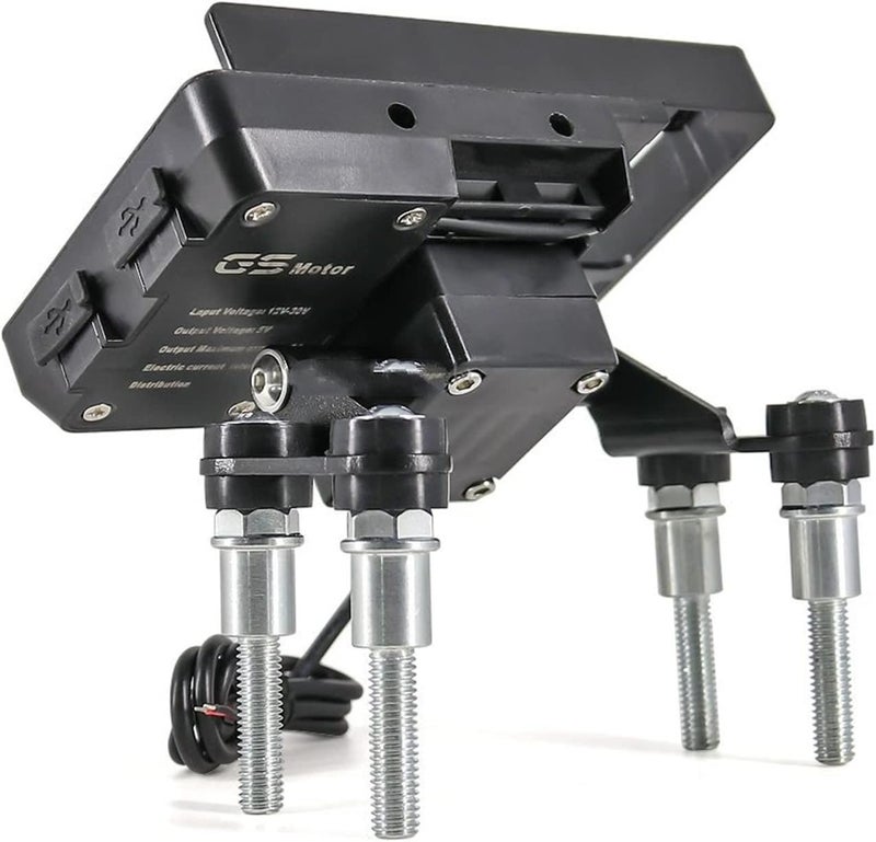 QASULER Motorcycle Phone Holder Bracket for Tenere 700 - Image 1