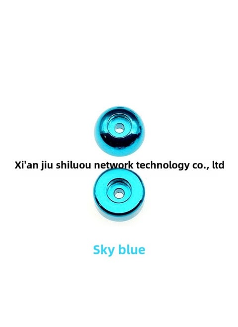 Spot Tamiya Audi 4WD 15459 Counterweight Ding Ding Anti-jump Shock Absorption Split Ding-Color:Sky Blue (single Group)