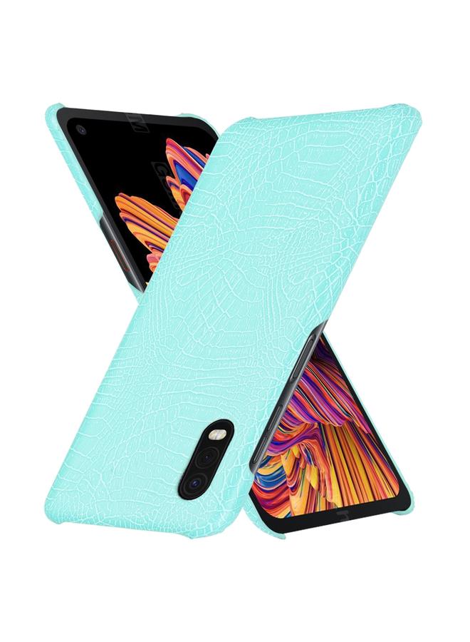 S-TOP Case For Galaxy Xcover Pro Shockproof Crocodile Texture PC + PU Case - Image 2