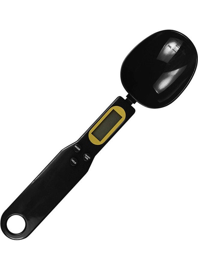 NIBEMINENT Mini Electronic Food Spoon Weight Scale With LCD Display Black 23 x 2.5 5.5cm - Image 1