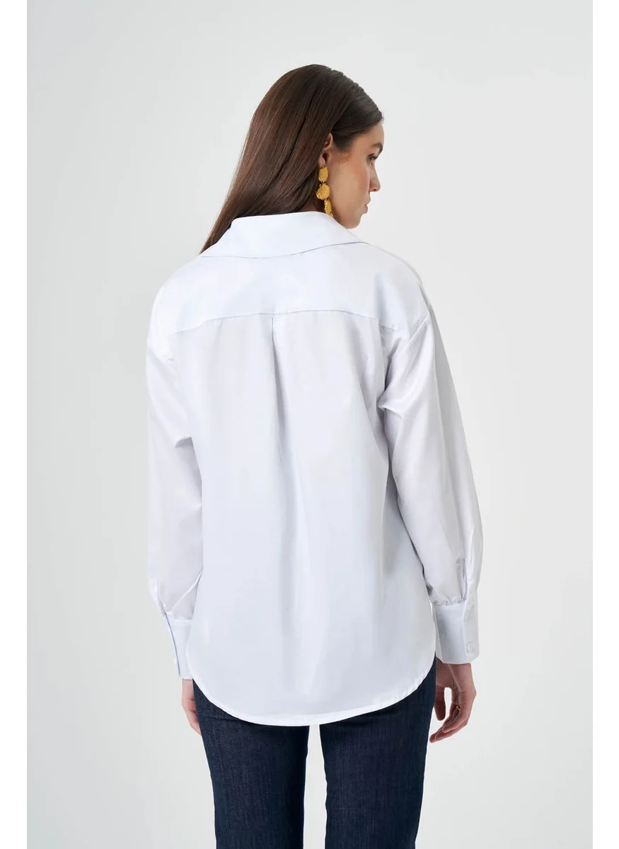 MIZALLE POPLIN SHIRT