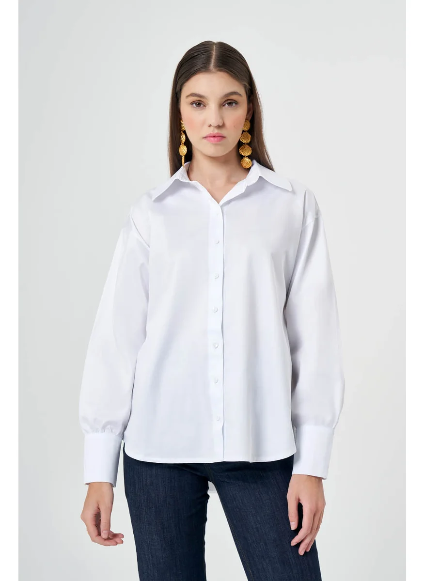 MIZALLE POPLIN SHIRT