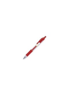 ZEBRA Sarasa Clip Gel Ink Rollers, Push-On, 0.7Mm, Red Src-0.7-Krm 