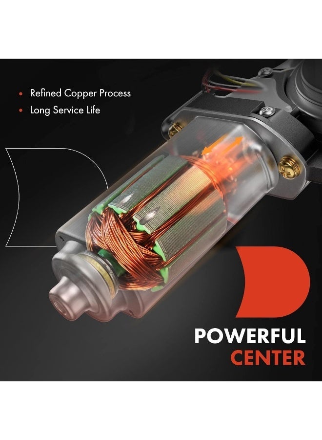 A-Premium Rear Left Power Window Lift Motor Compatible with Nissan Maxima 2004-2008, Titan 2004-2011, Armada 2005-2011, Pathfinder Armada - Image 5