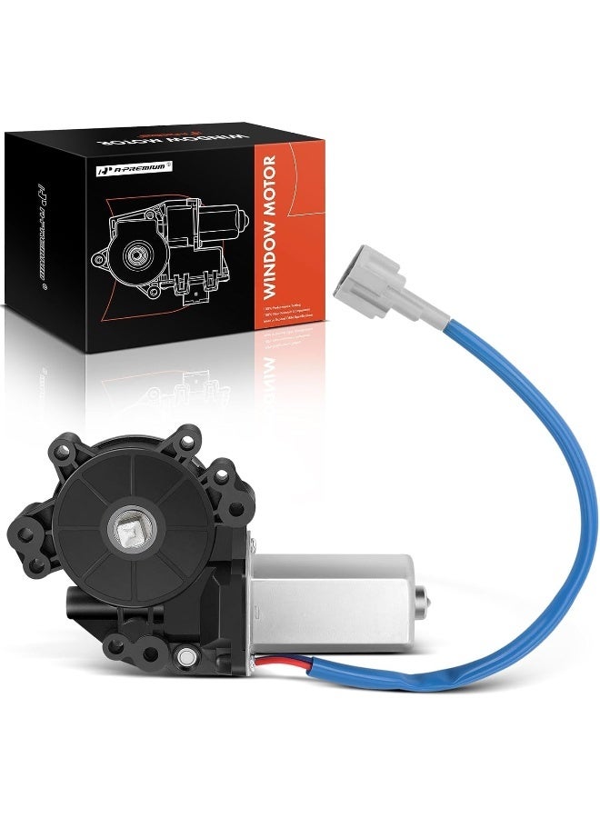 A-Premium Rear Left Power Window Lift Motor Compatible with Nissan Maxima 2004-2008, Titan 2004-2011, Armada 2005-2011, Pathfinder Armada - Image 1