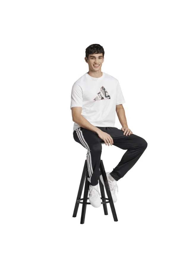 Adidas M Photo Logo T White Training T-Shirts For Men XS