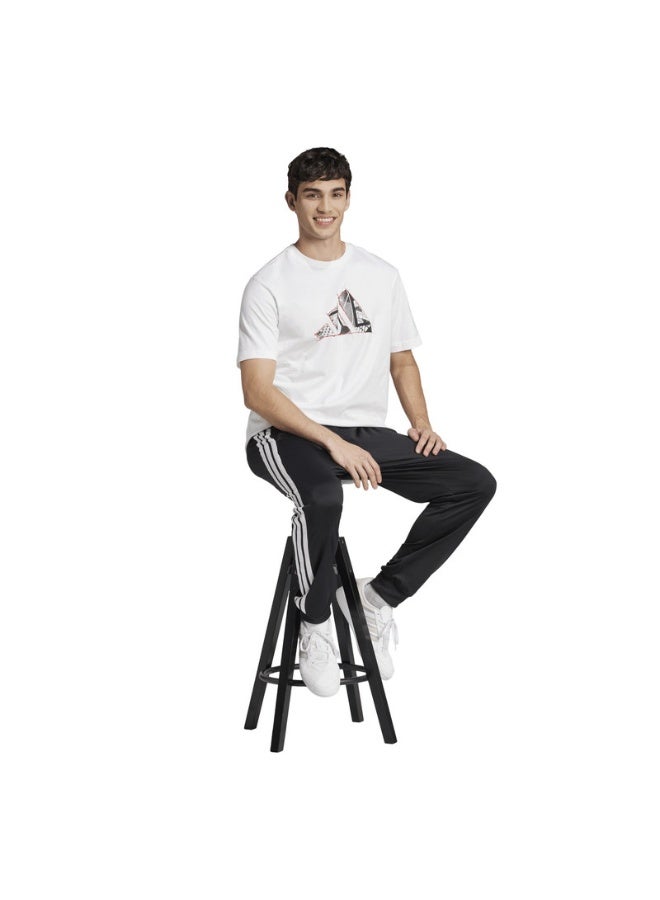 Adidas M Photo Logo T White Training T-Shirts For Men XS - Image 4