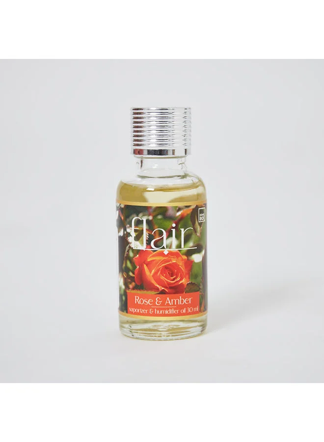 هوم بوكس زيت عطري فليير روز وعنبر 30 مل