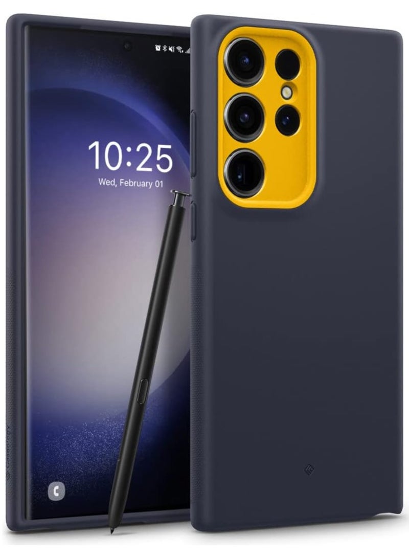 Caseology Nano Pop Samsung Galaxy S23 ULTRA Case Cover - Blueberry Navy - Image 1