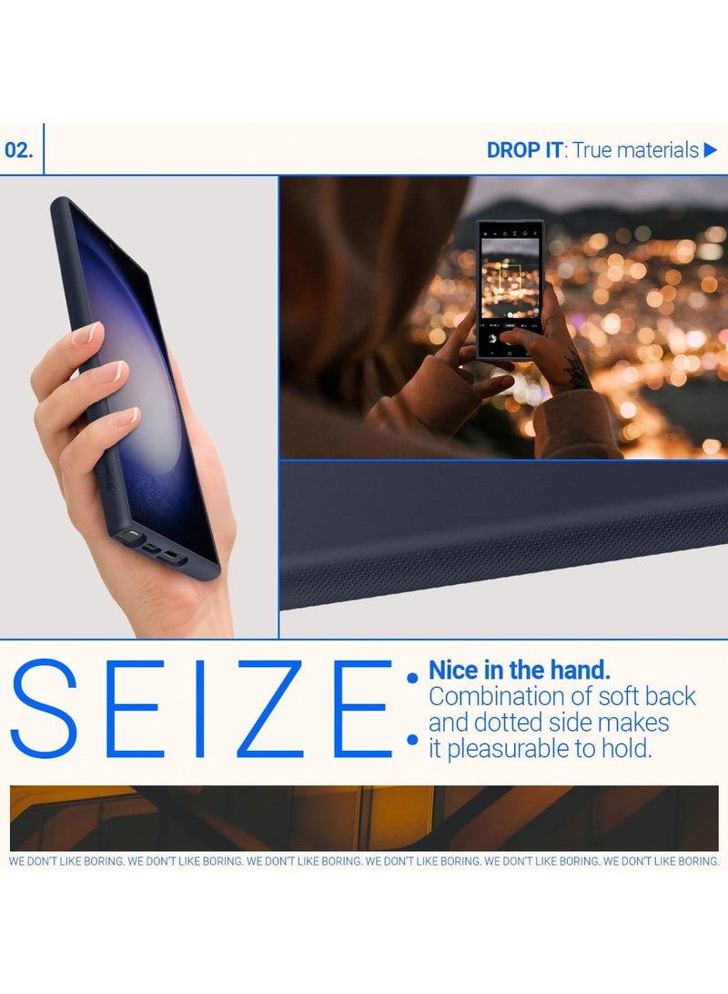 Caseology Nano Pop Samsung Galaxy S23 ULTRA Case Cover - Blueberry Navy - Image 4