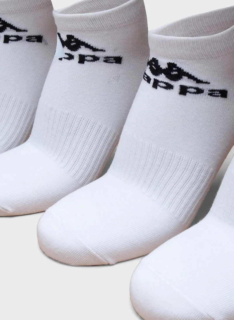 Kappa 5 Pack Kane Design Ankle Socks