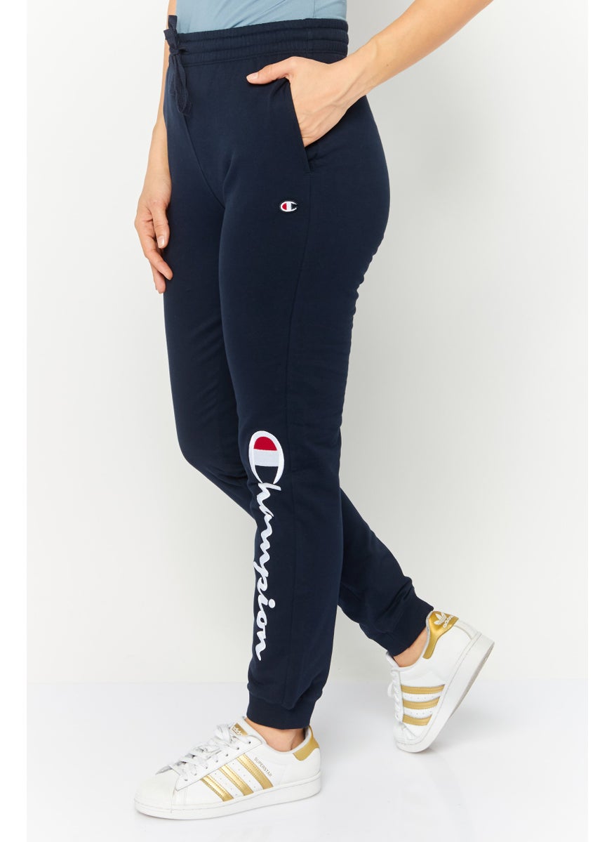 Champion Women Regular Fit Outdoor Sweatpants, Navy  - Image 3
