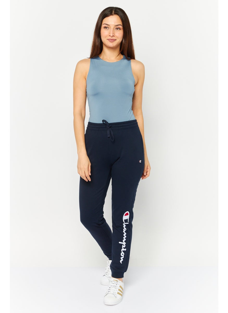 Champion Women Regular Fit Outdoor Sweatpants, Navy  - Image 2