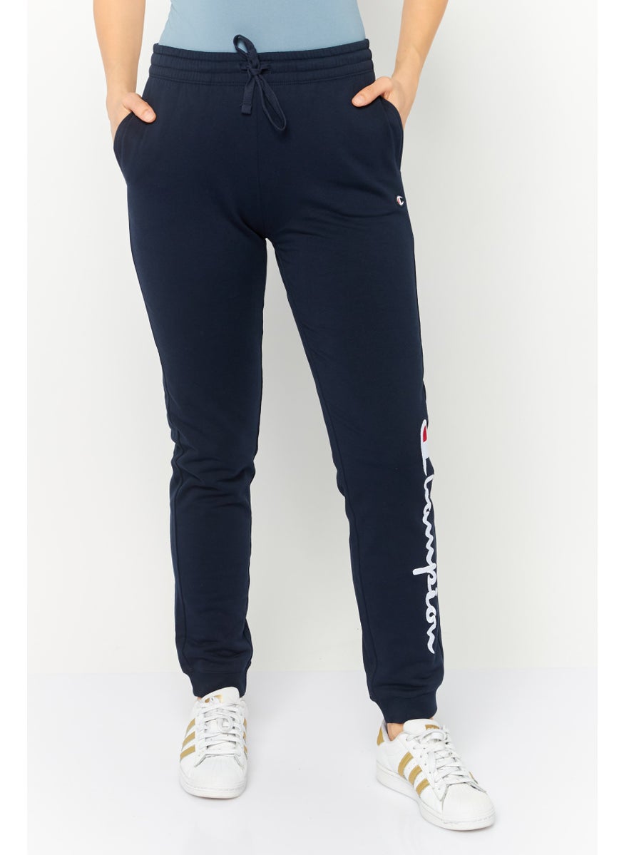 Champion Women Regular Fit Outdoor Sweatpants, Navy  - Image 1