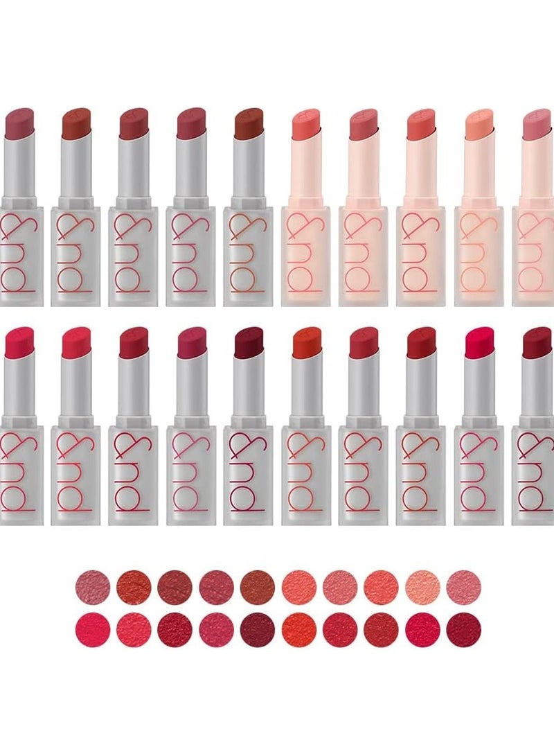 ROM و ND أحمر الشفاه زيرو مات - 01 وردي داكن (Dusty Pink) - Image 5