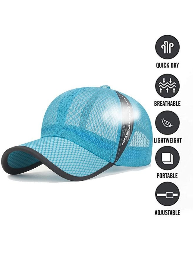Umiwin - Adjustable Strip Sport Cap Light Blue - Image 1