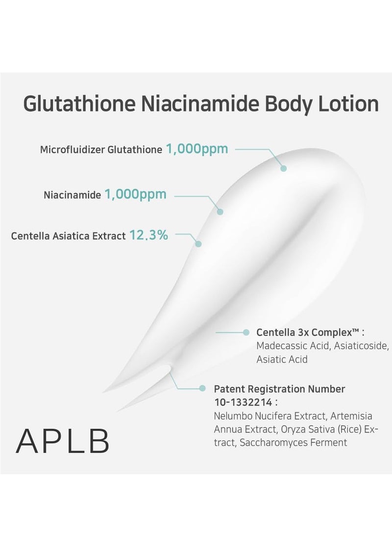 APLB Glutathione Niacinamide Body Lotion 300ml
