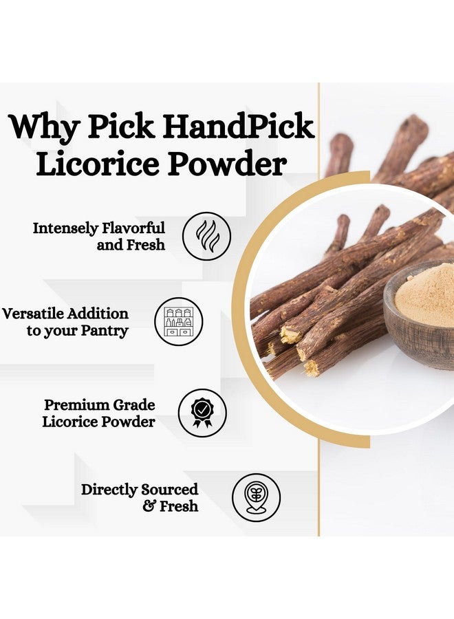 HERBS BOTANICA مسحوق جذر العرقسوس الطبيعي - مسحوق الموليثي (يستيمادو) (غليسيرهيزا غلابرا) للعناية بالبشرة، شاي الأعشاب، دعم الهضم والعافية - 2 أونصة - Image 5