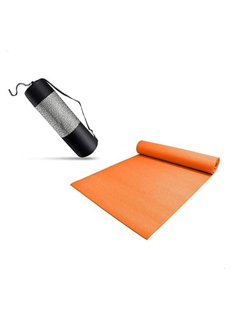 SportQ - SportQ Yoga Mat Non Slip 6mm Thick Nitrile Rubber Non Slip Mat for Home Exercise and Gym Gym Exercise - - Image 1