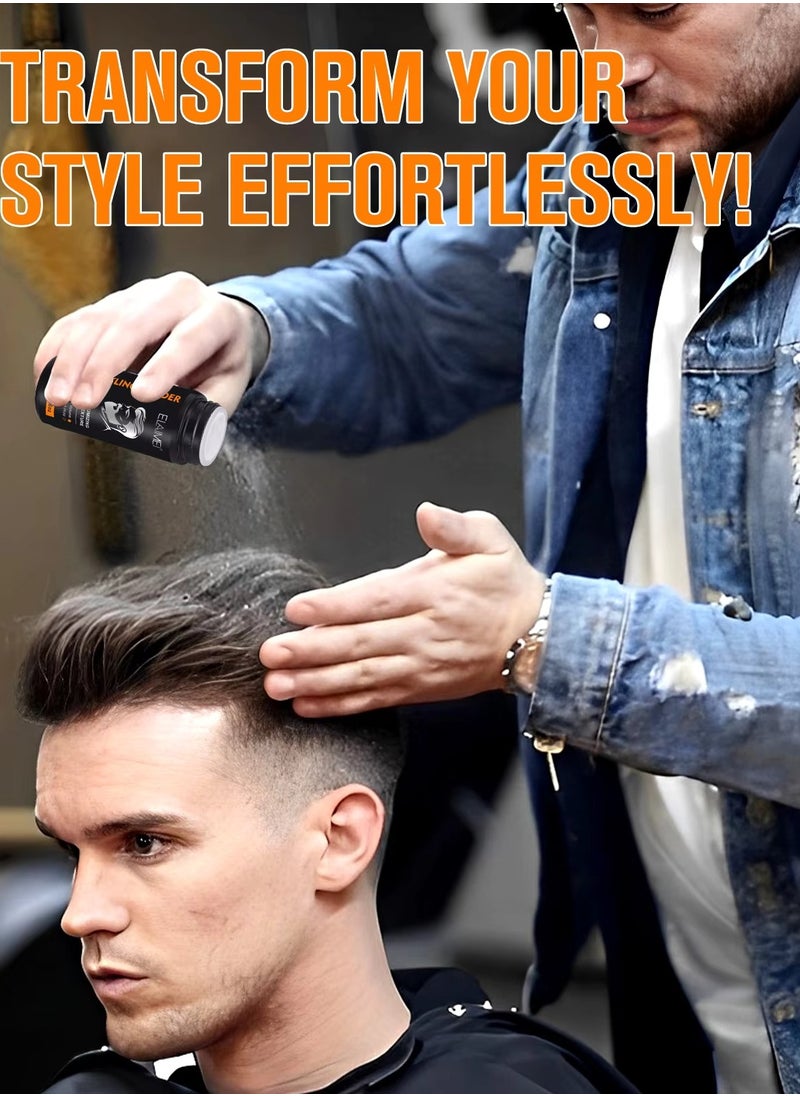 Elaimei Hair Styling Powder Invisible Long Lasting Instant Volumizing Matte Texture Hair Styling Powder Men and Women Safe Gentle Easy Wash Odour Free Natural Formula Hair Texturizing Powder 10.2g  - Image 3