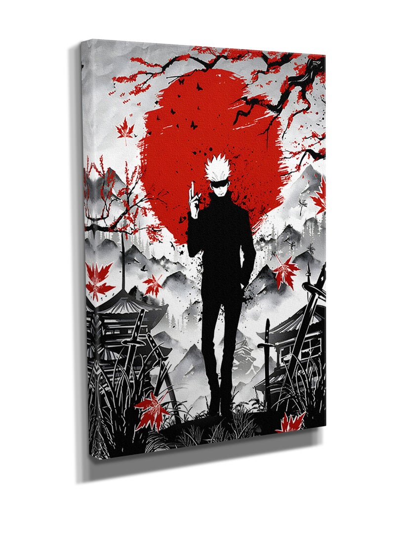 MODCLASS Wall Art Printed Canvas Frame Jujutsu Kaisen  - Image 2