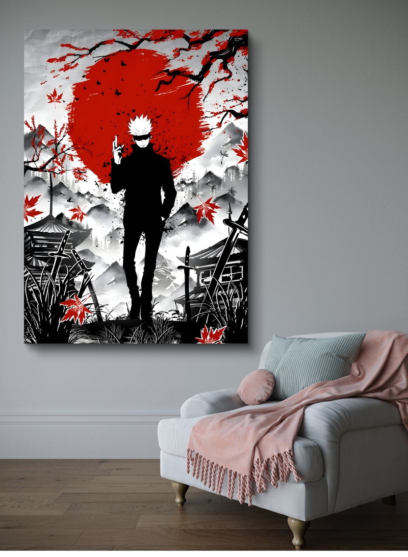 MODCLASS Wall Art Printed Canvas Frame Jujutsu Kaisen  - Image 1