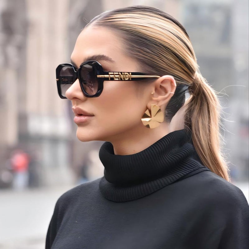 FENDI Women Classic Retro Sunglasses - Image 3