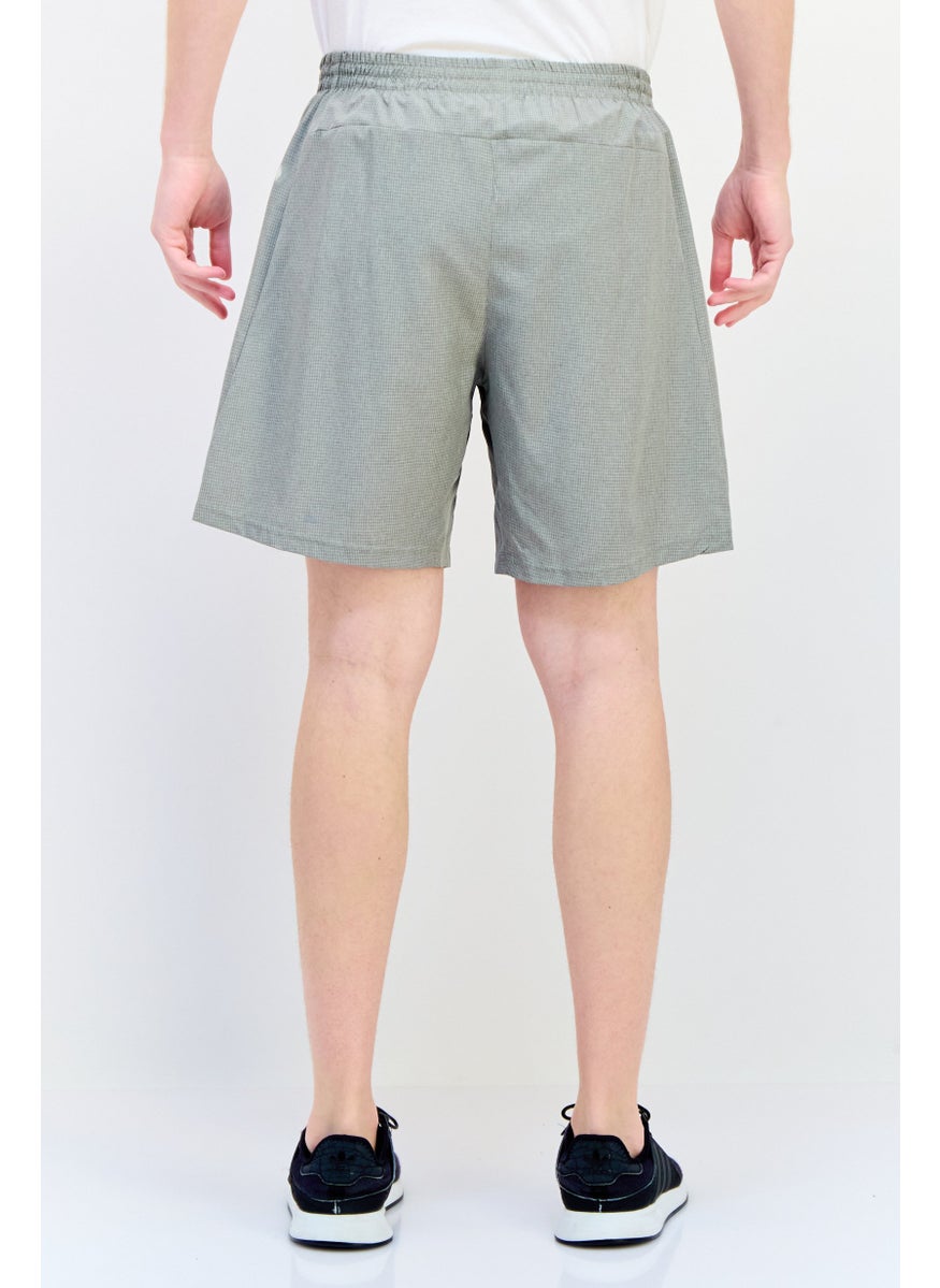 Adidas Men Sportswear Fit 7 Inseam Running Shorts, Khaki  - Image 3