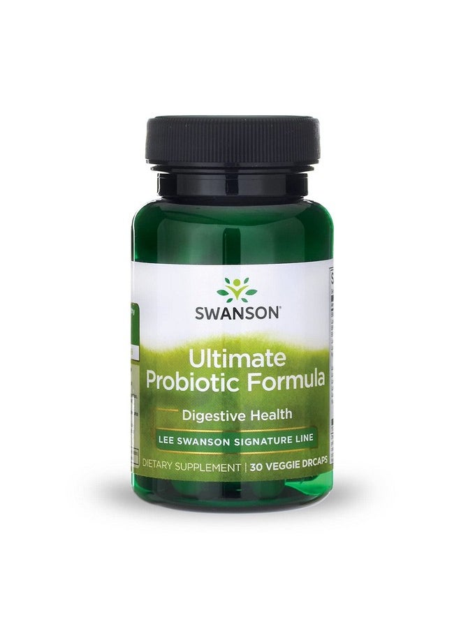 Ultimate Probiotic Formula Digestive Health Immune System Support 66 Billion Cfu Prebiotic Nutraflora Scfos 30 Drcaps Veggie Capsules (Caps)