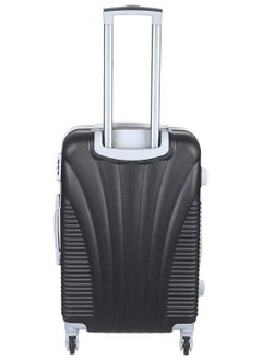 Albatros Fiber Travel Trolley Bag With Digital Lock, 24 Inches - Black  - Image 3