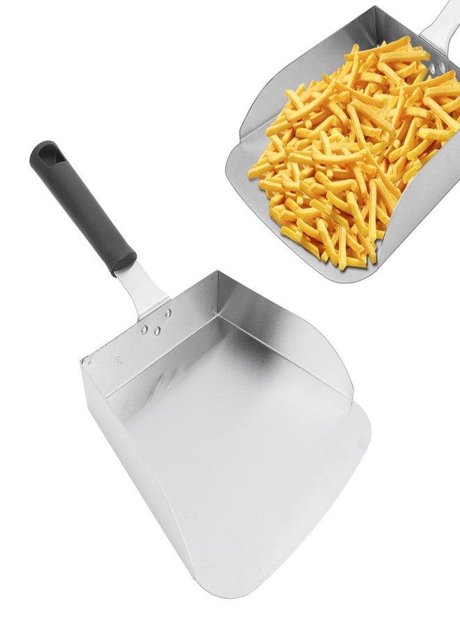 DAUERHAFT Large Grill Spatula plancha para hamburguesas Griddle Scoop, Stainless Steel and PP, Food Shovel Burger Spatula plancha para hamburguesas for Stir Fry and Flat Top Grill Spatulas - Image 1