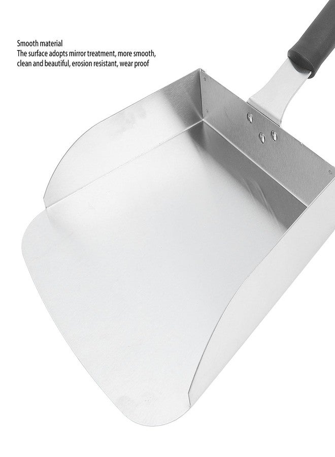 DAUERHAFT Large Grill Spatula plancha para hamburguesas Griddle Scoop, Stainless Steel and PP, Food Shovel Burger Spatula plancha para hamburguesas for Stir Fry and Flat Top Grill Spatulas - Image 5